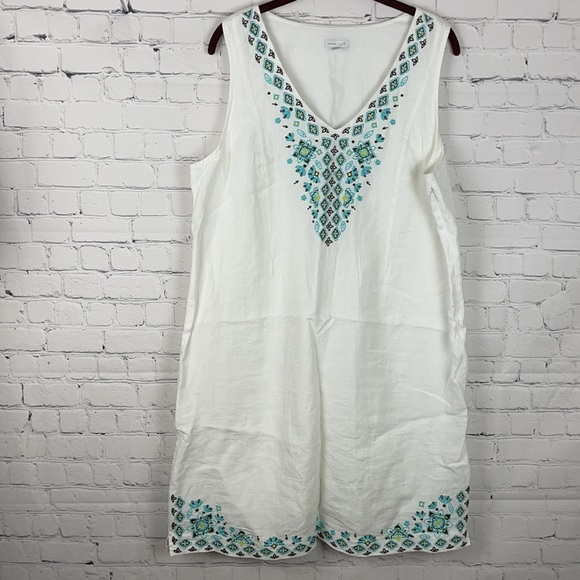 J.Jill Linen Dress - Picture 1 of 8